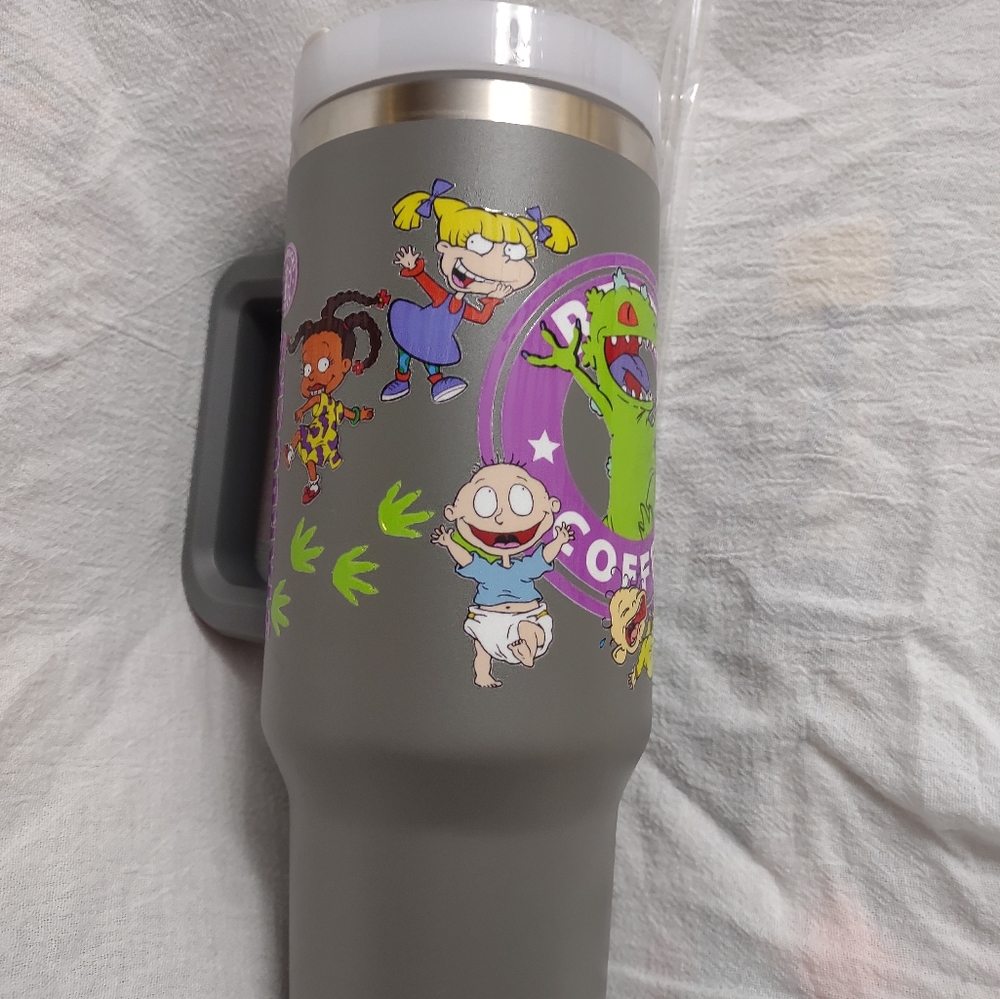 Rugrats reptar Starbucks 40 oz tumbler - Picture 7 of 12
